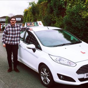 Image of Tom and his car